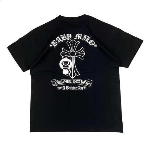 Bape x chrome heart t-shirt